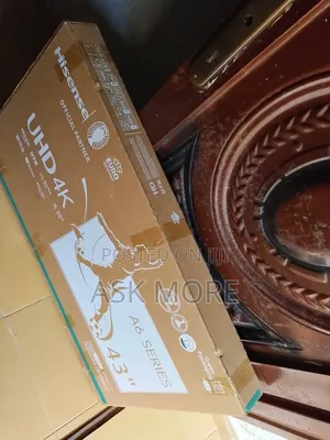 Hisense 43" A6 Smart Tv | Wifi, Bluetooth, Streaming Apps