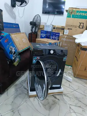 Hisense Wm 5s1245bb-Wd Full-Cycle Combo Laundry System