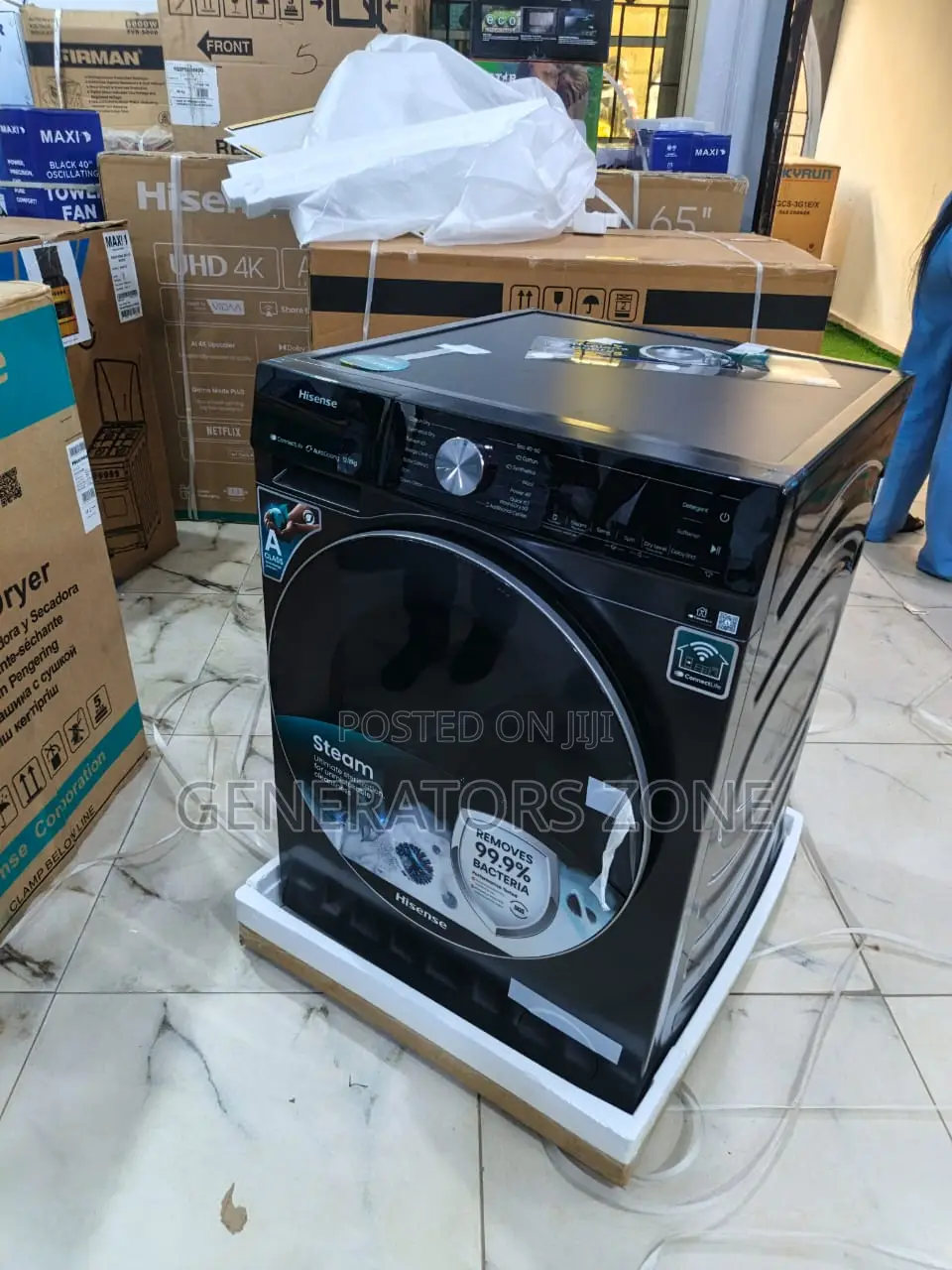 Hisense Wm 5s1245bb-Wd Multi-Function Laundry Unit