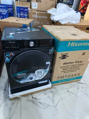 Wm 5s1245bb-Wd Hisense Large-Capacity Combo Unit
