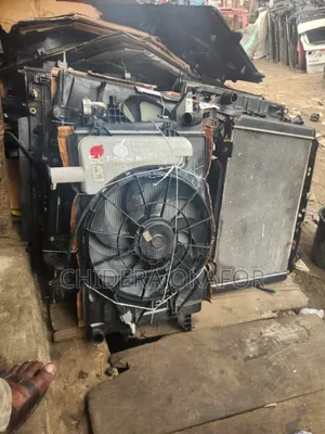 Radiator and Fan and Condenser for Hyundai Elantra. 2022