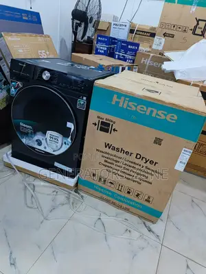 Hisense Wm 5s1245bb-Wd Engineered Combo Laundry Build-12kg Machine