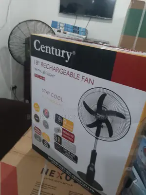 Century 18-Inch Rechargeable Fan – Excellent Condition