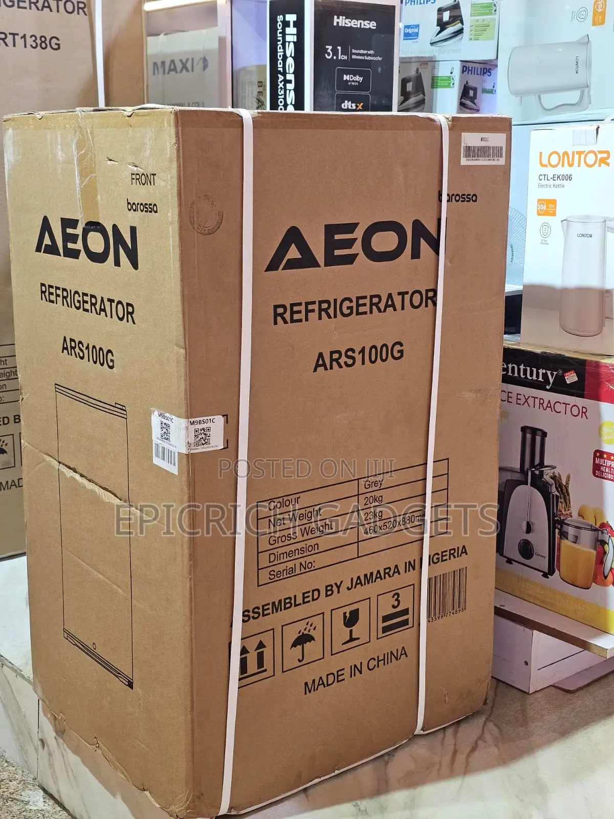 Aeon 90 Liters Refrigerator Ars100g