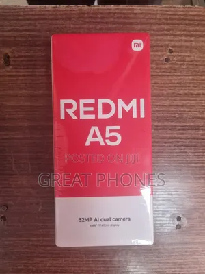 New Xiaomi Redmi A5 4G 128 GB Black