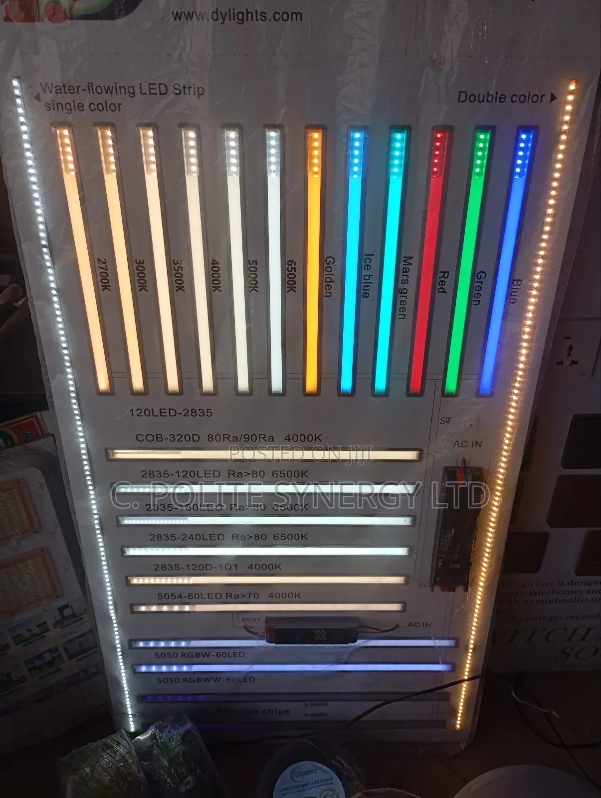 Profile Light Colours