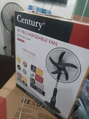 Century 18-Inch Rechargeable Fan – Ready to Deliver Lagos