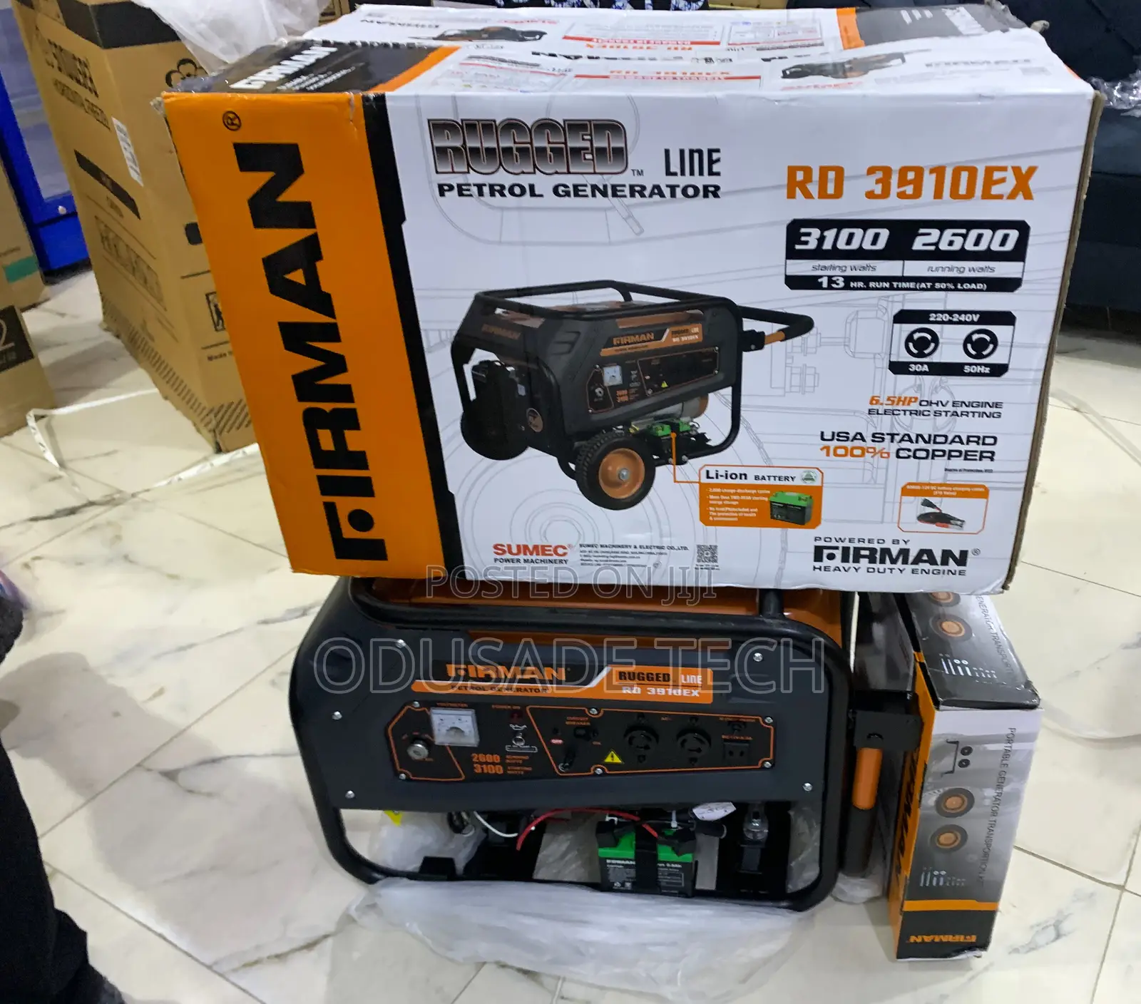 Firman 3.1kva Rd 3910ex Petrol Generator – Trusted Quality