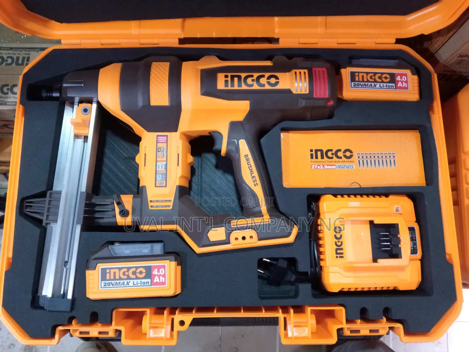 Cordless Concrete Nailer