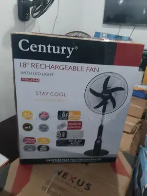 Original Century 18′′ Rechargeable Fan – Affordable Price