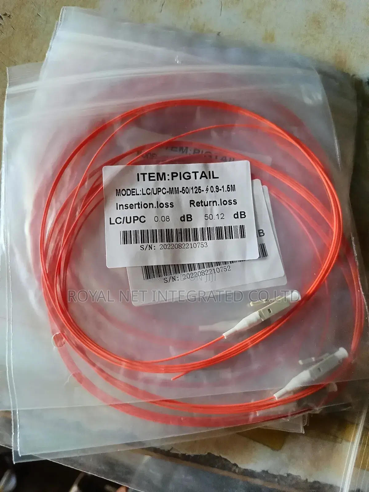 Fibre Pigtails Lc Multimode