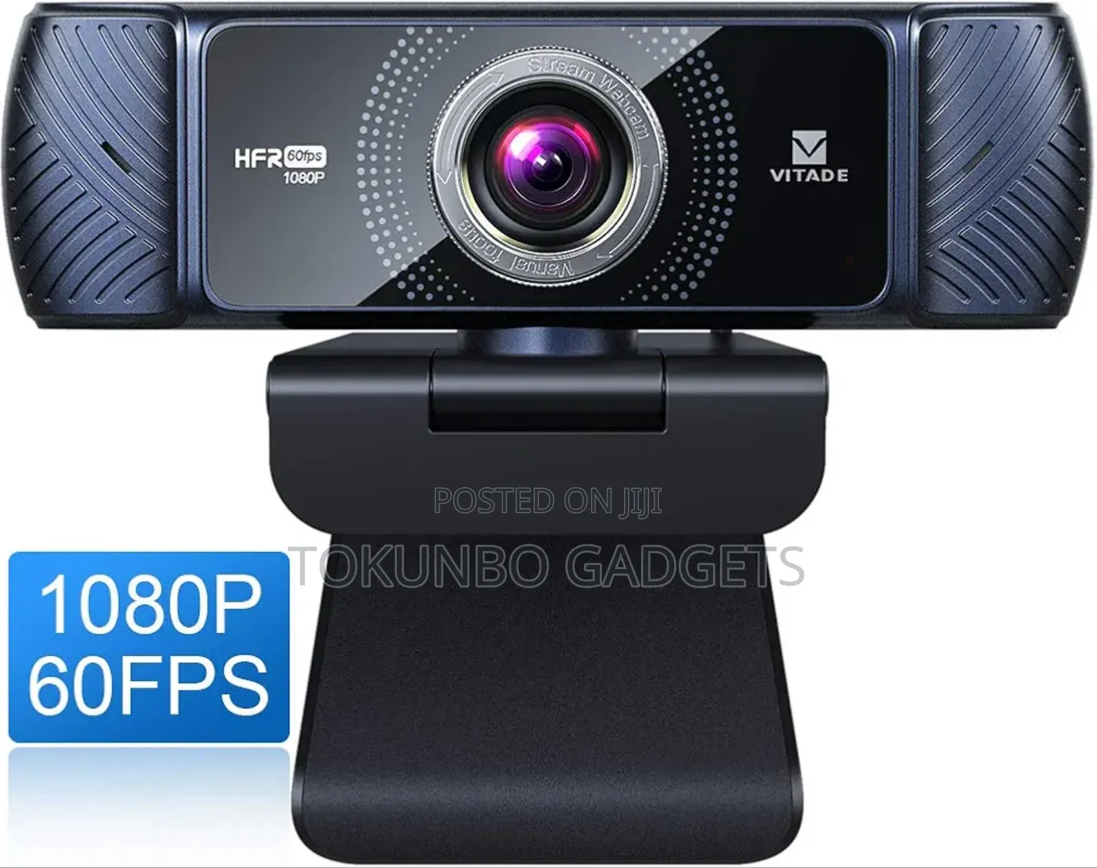 Vitade FHD 1080p 60fps Pro Usb Gaming Webcam