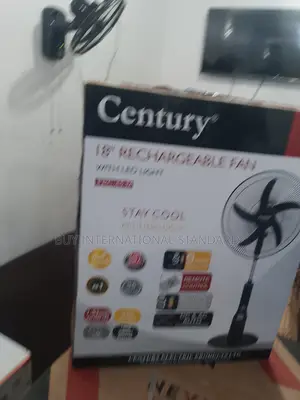 Century 18′′ Rechargeable Fan – Perfect for Apartment Use