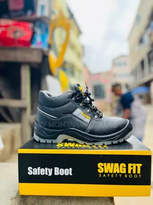 Swag Fit Industrial Safety Boot – Steel Toe, Anti-slip