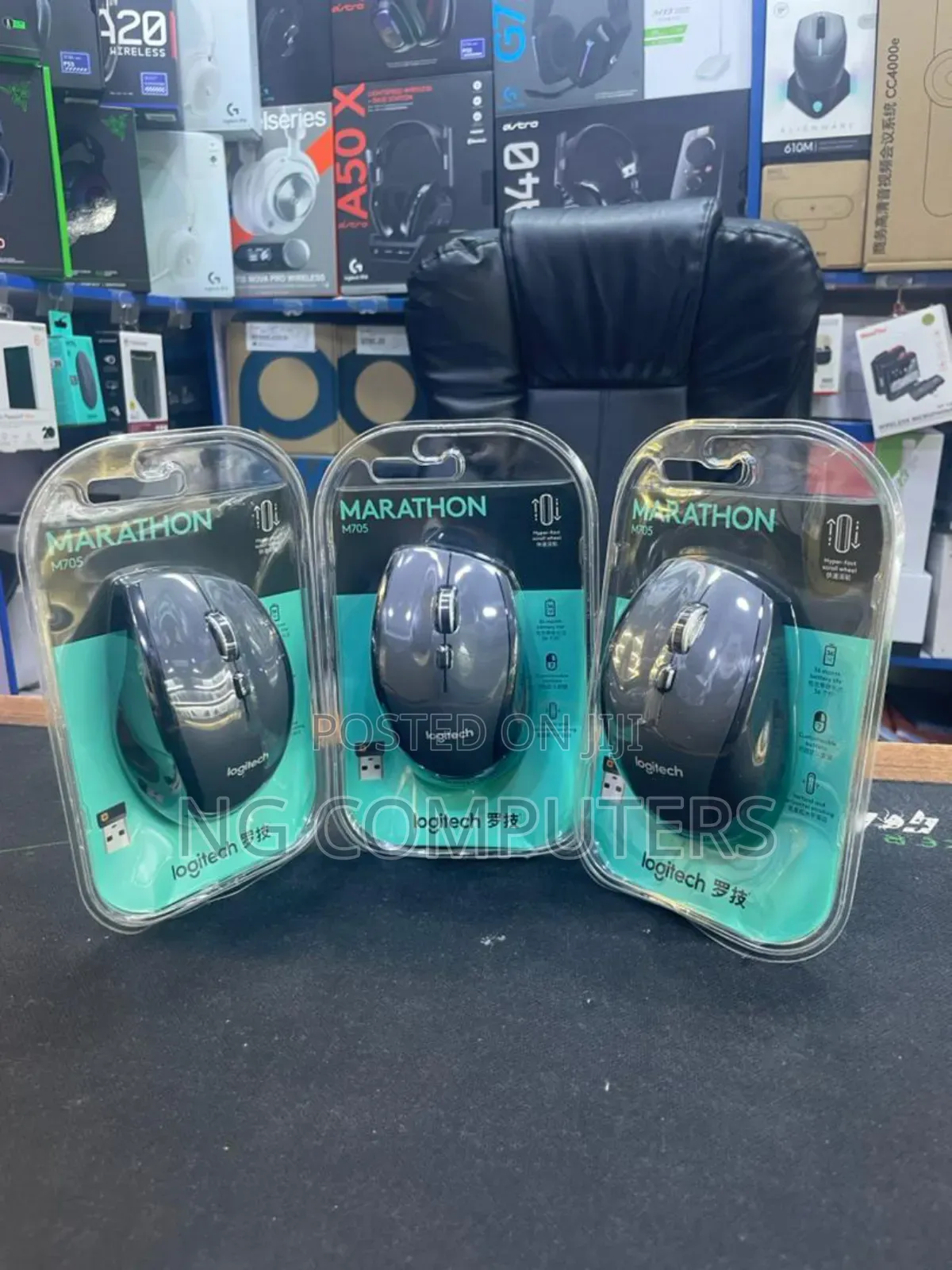 Logitech Marathon M705 Wireless Mouse