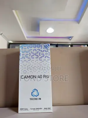 New Tecno Camon 40 256 GB Black