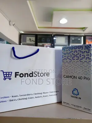 New Tecno Camon 40 256 GB Black
