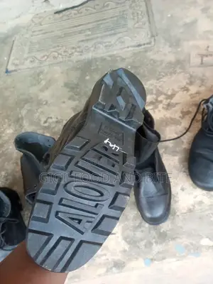Black Military Boot