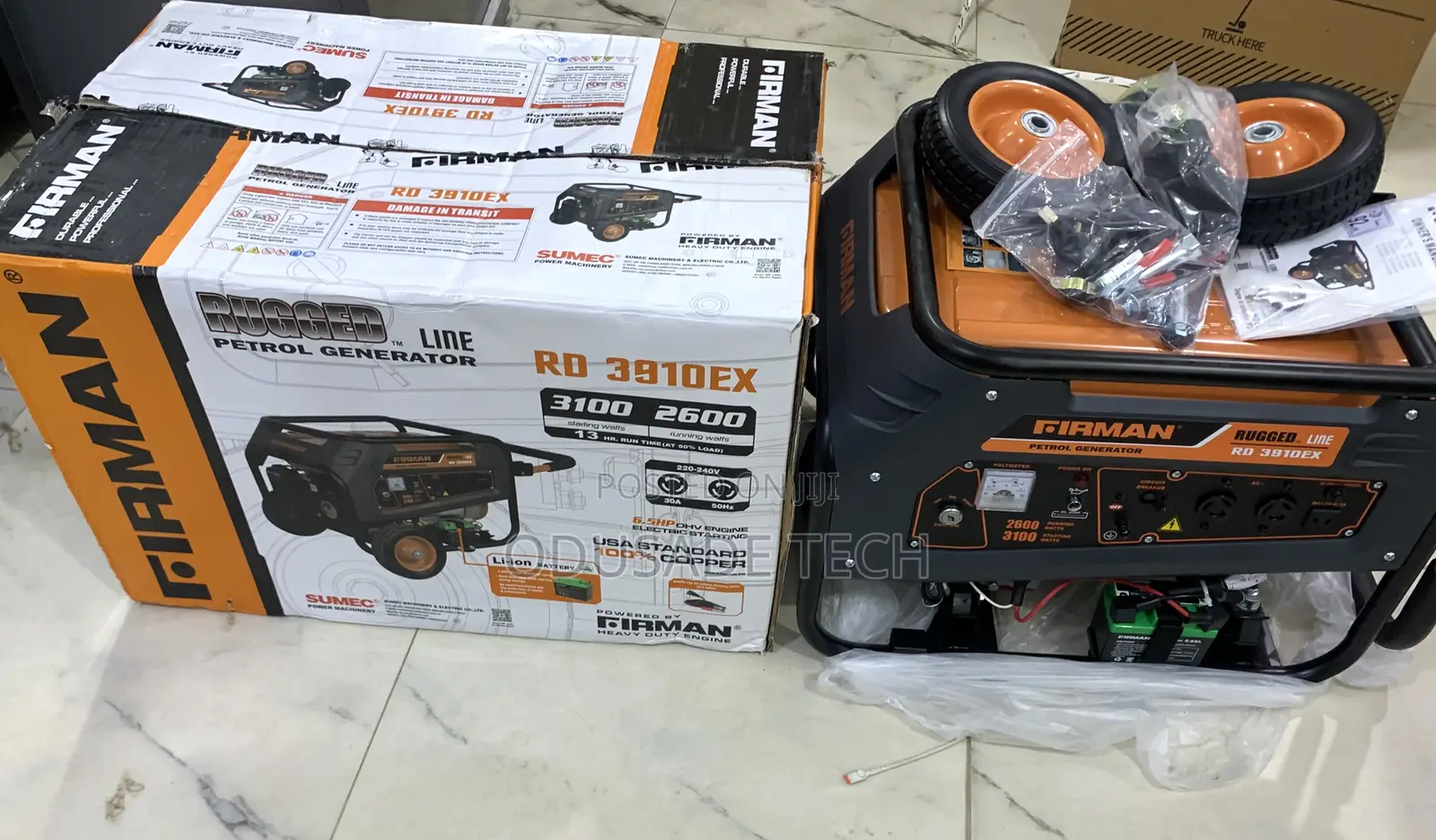 Strong Performance Firman 3.1kva Rd 3910ex Generator