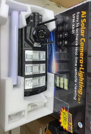 Solar Camera Street Light
