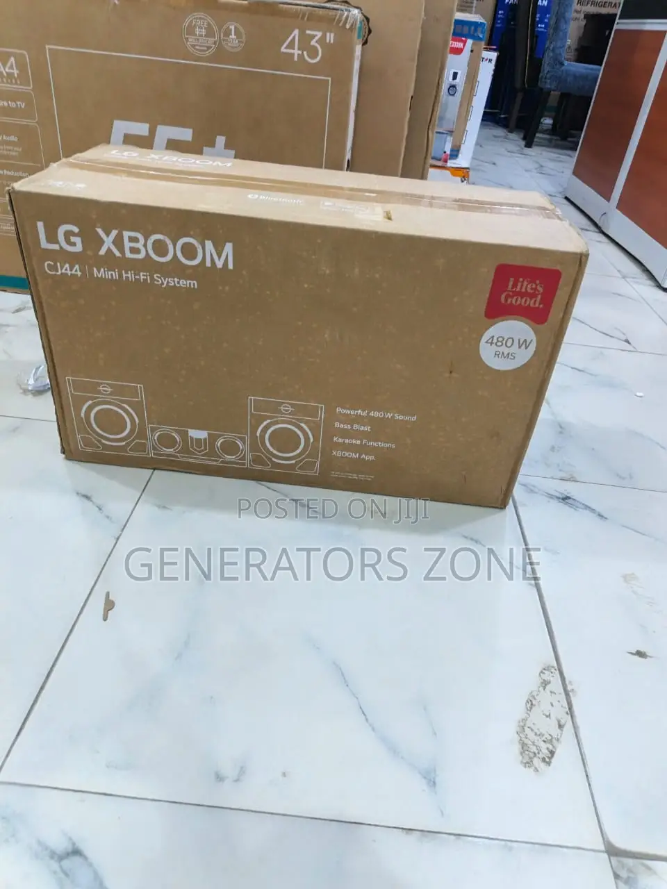 Mini Hi-Fi System Lg Cj44 Bluetooth Pairing Feature