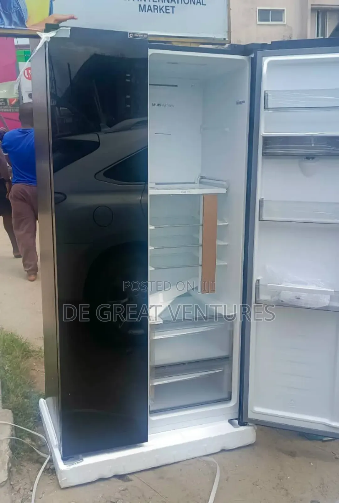 Brand New Hisense Side-Side Fridge√526l√Dispenser√Inner Inverter Comp√