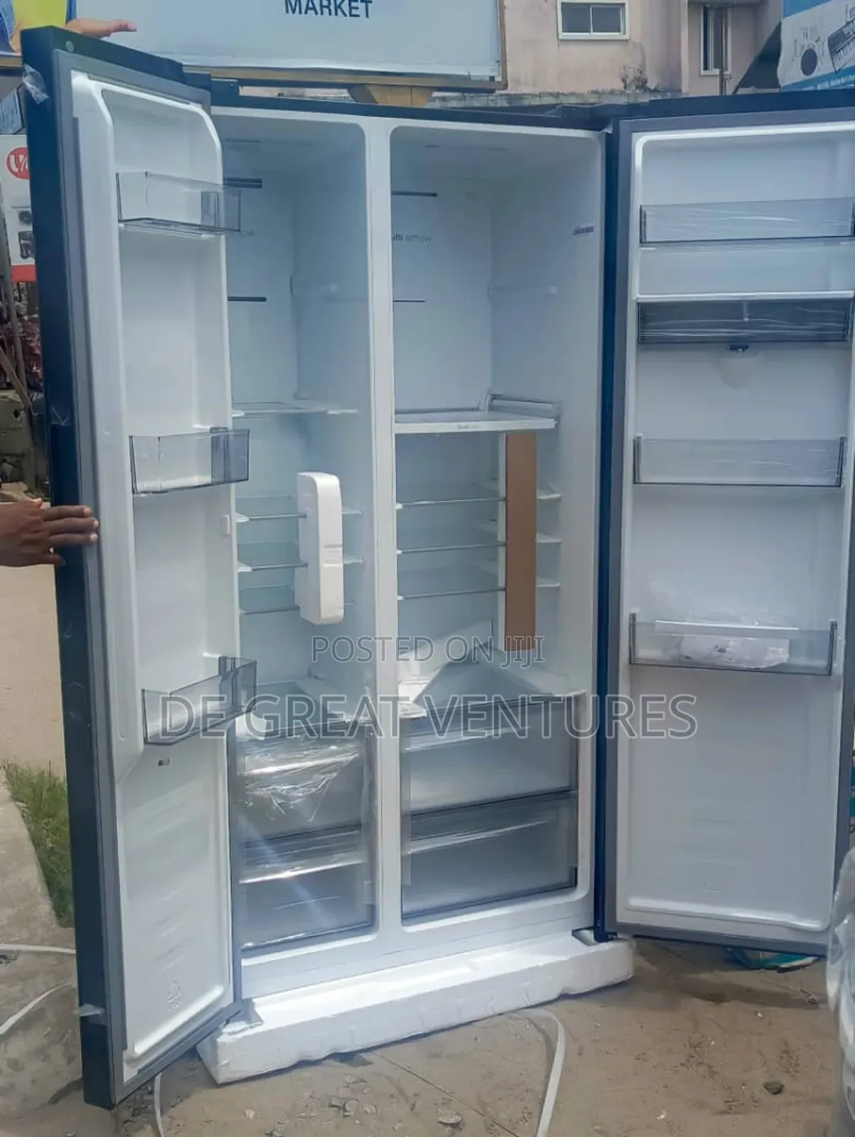 Brand New Hisense Side-Side Fridge√526l√Dispenser√Inner Inverter Comp√