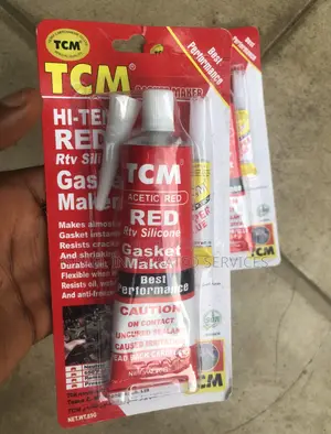 Gasket Maker Red RTV Silicone