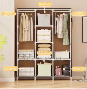 Multi Functional Storage Cabinet Simple Wardrobe Dust-Proof Waterproof
