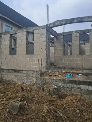 4 Bed Duplex Carcass and 2 Bed at the Back on Half Plot at Abuleado