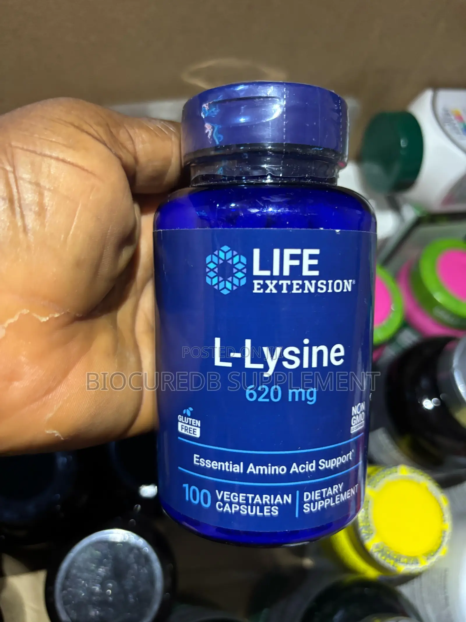 L-Lysine 620mg 100caps