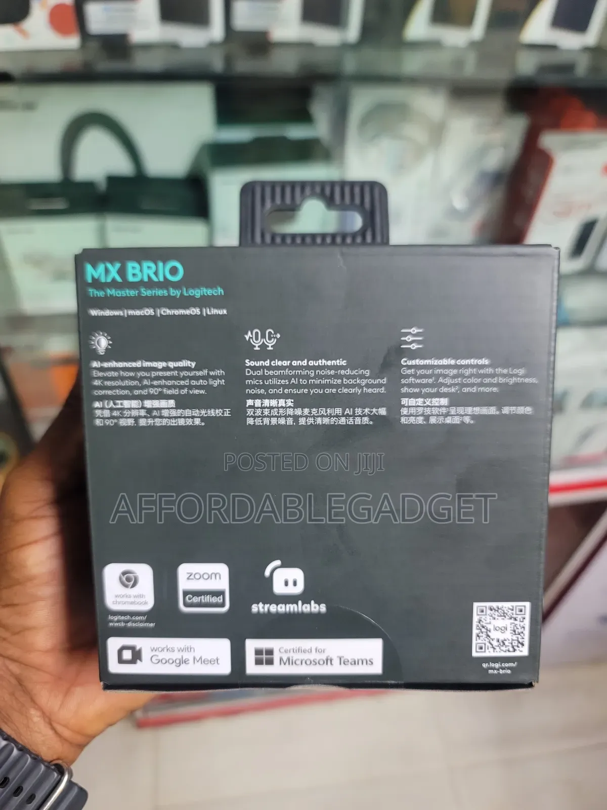 Logitech Mx Brio Webcam