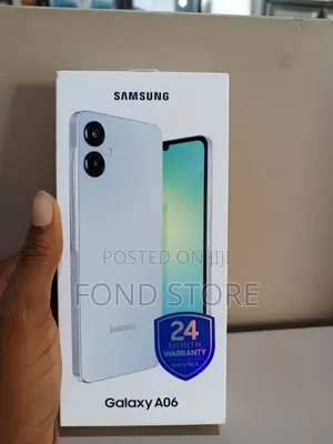 New Samsung Galaxy A06 128 GB Black