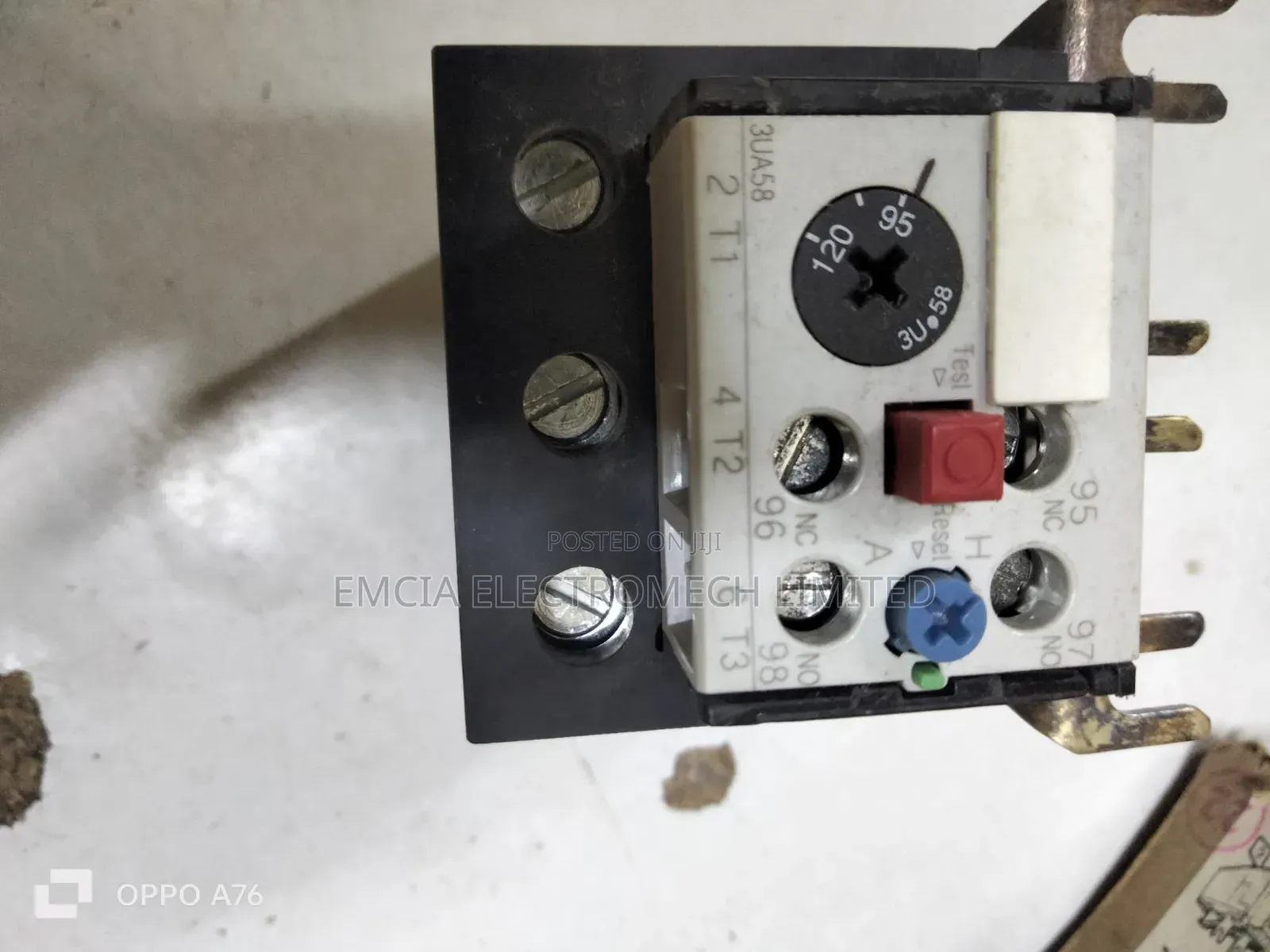 Siemens Overload Relay 3ua58 30-5d. 95a-120a