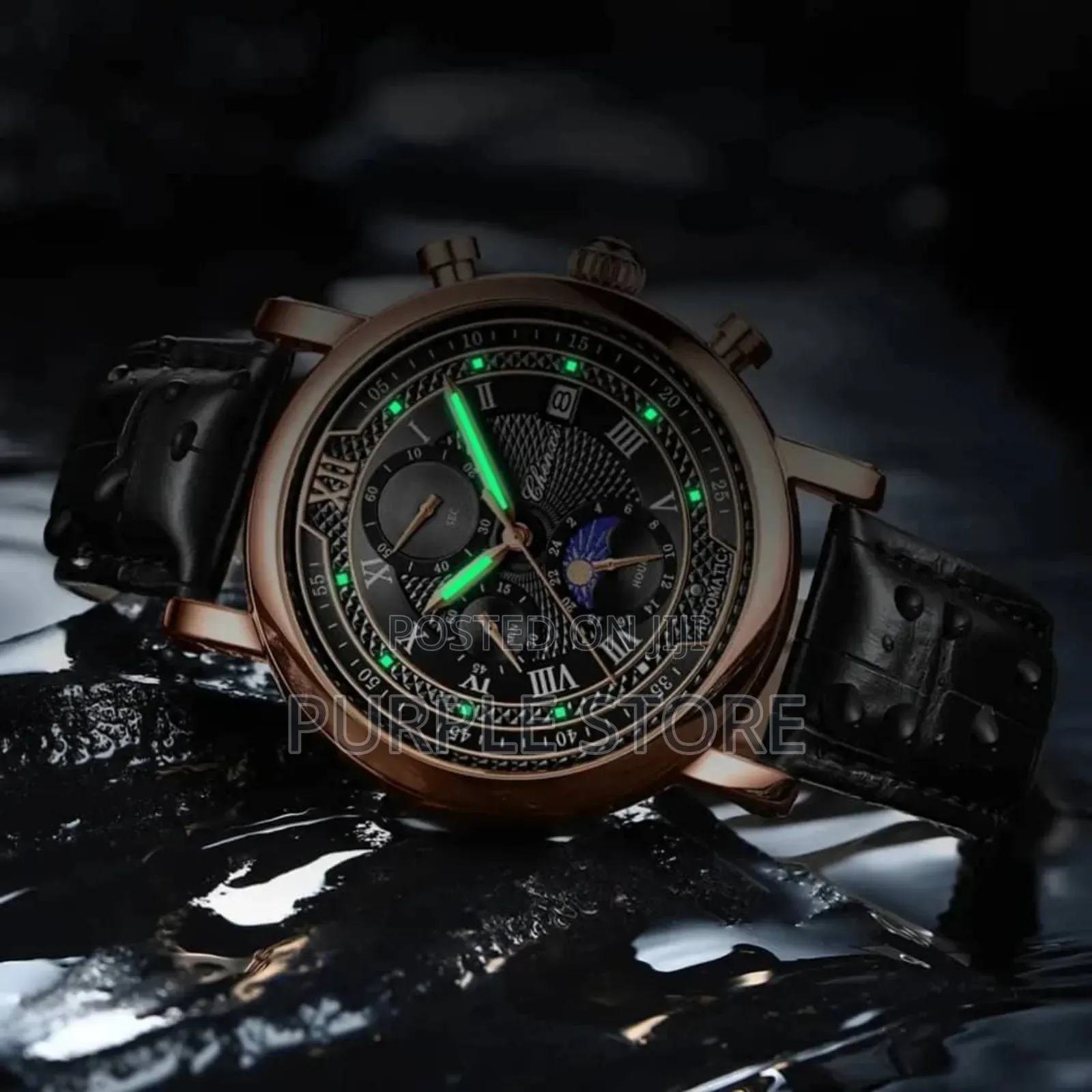 Chenxi Functional - Chronograph - Leather - Watch