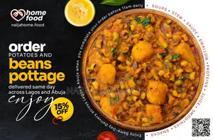 Order Porridge Beans With Potatoes Pottage From Naija Home Food Today