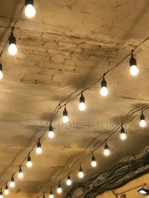 Unique String Light Lampholder 10meter 20lampholder Complete With Bulb