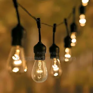 Unique String Light Lampholder 10meter 20lampholder Complete With Bulb