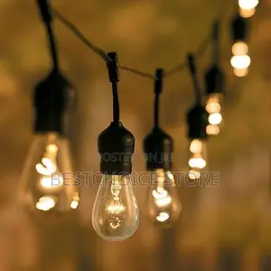 Unique String Light Lampholder 10meter 20lampholder Complete With Bulb
