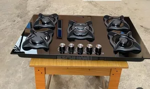 Original Polystar New Model Inbuilt Automatic 5 Burners Gas Cooker