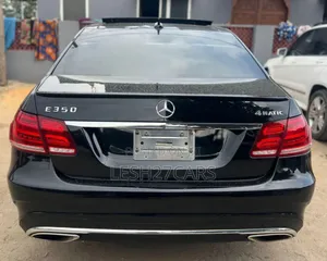 Mercedes-Benz E350 2013 Black