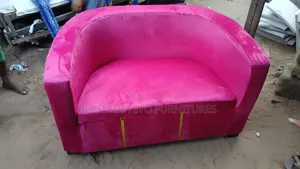 Pink Double Chair Sofa