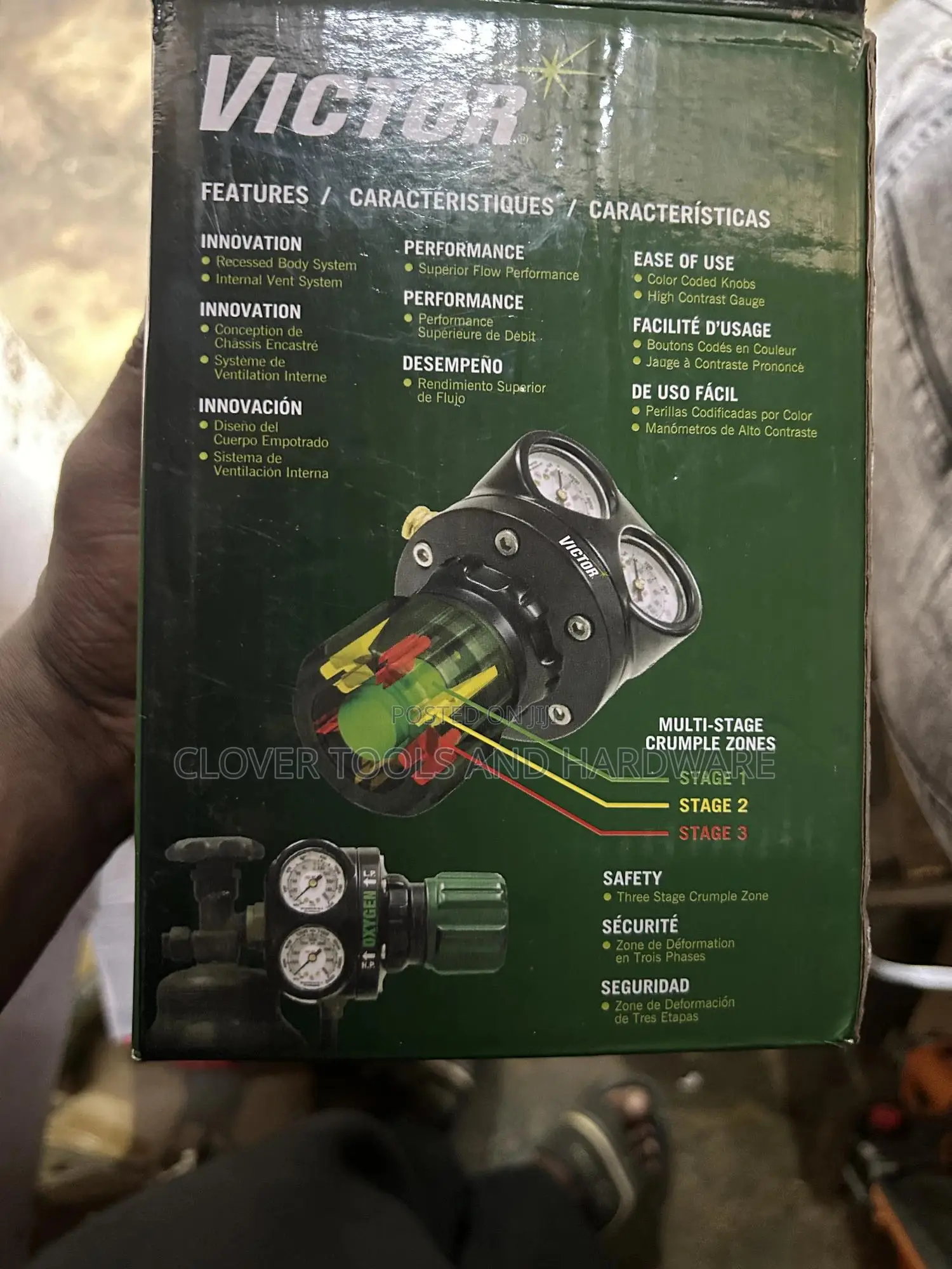 Victor Edge Series Pressure Regulator