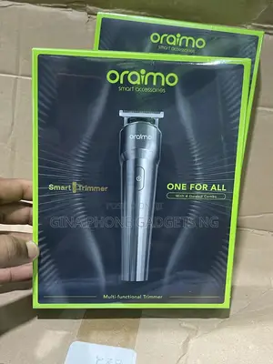 Trimmer ( Oraimo Multifunctional Smart Trimmer With 4 Guided Comb )