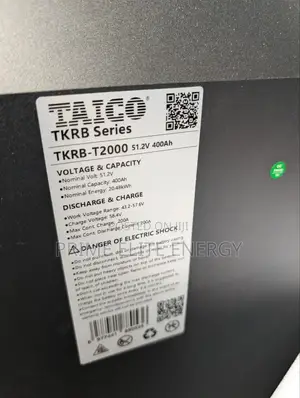 Taico 20kwh Lithium Ion Battery