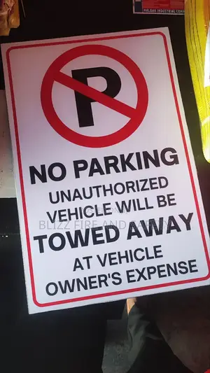 No Parking Signage