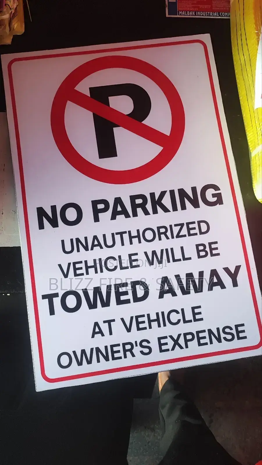 No Parking Signage