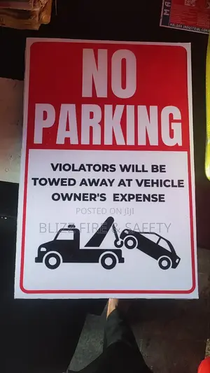 No Parking Signage
