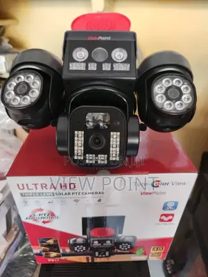 All 3lens Rotated View Point 12mp Auto Tracking Rotational Camera