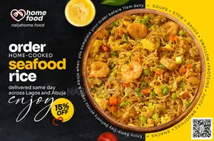 Order Seafood Rice At Naija Home Food Across Lagos And Abuja